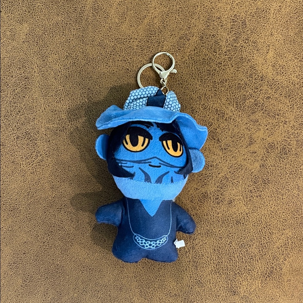 Saja Boys Jinu Demon Blue Plush Keychain